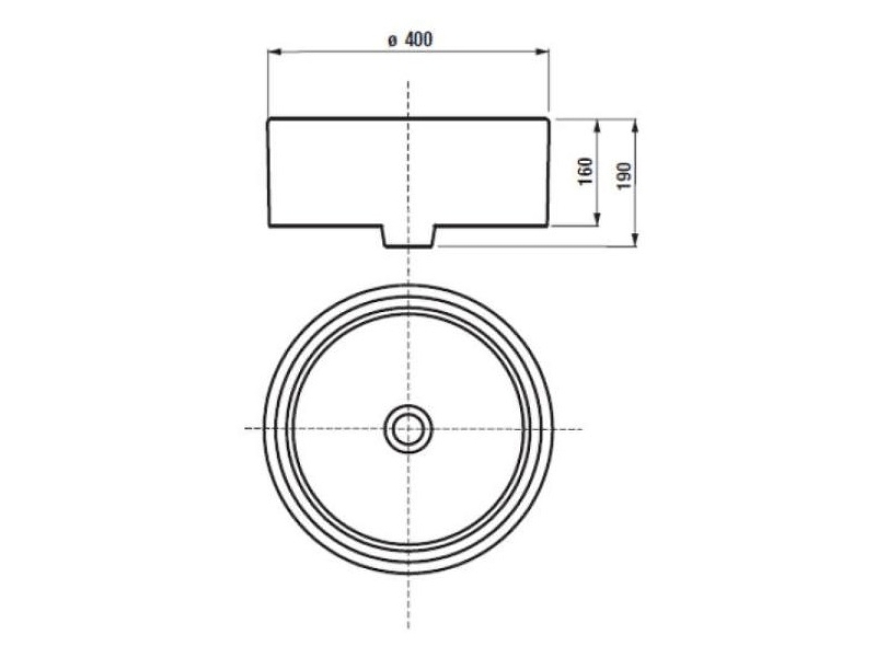 Купить Раковина накладная Roca Mila 40х40 32700C000