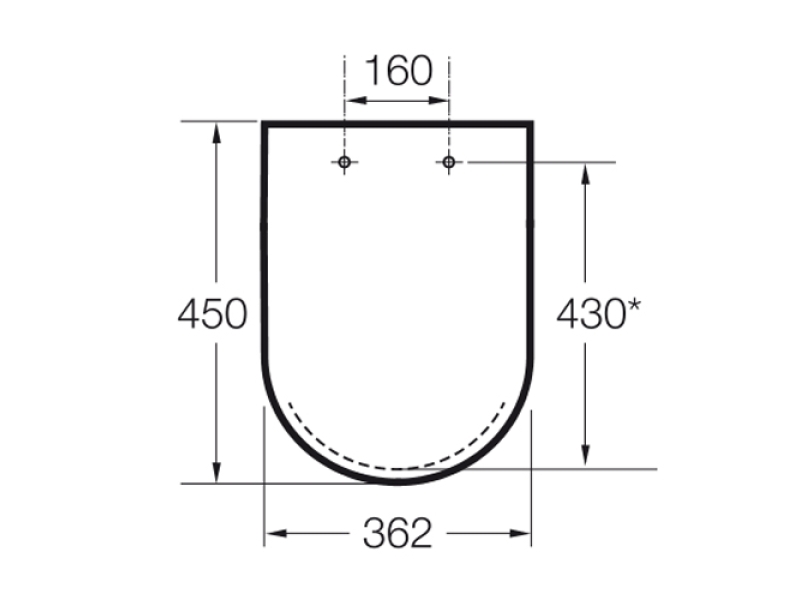 Купить Крышка для чаши Roca Meridian 8012A000B