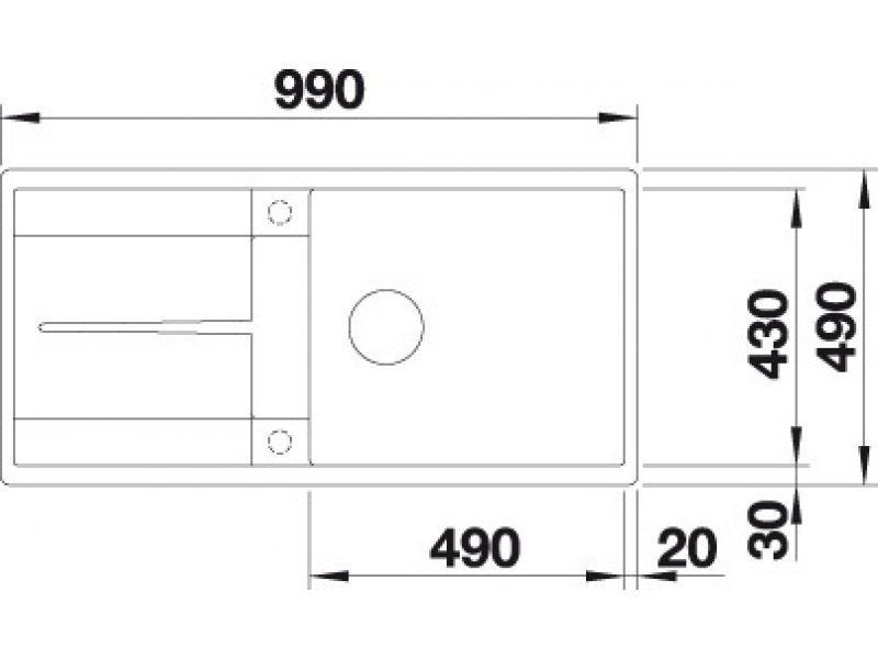 Купить Мойка Blanco Metra 6 XL S-F 516522 белый