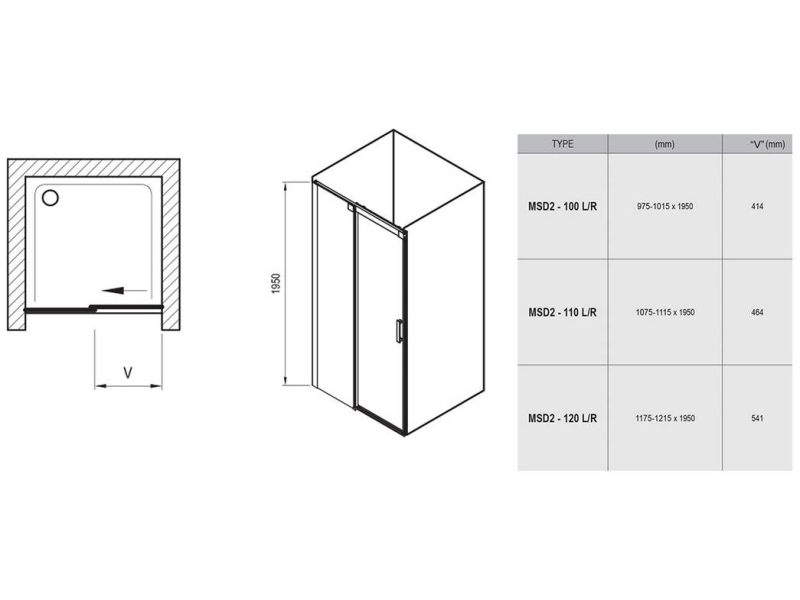 Купить MSD2-120 L блестящая+транспарент, MATRIX