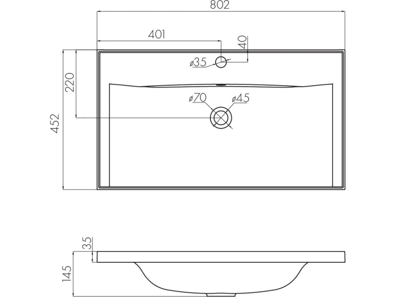 Купить 1A2267K3RN950 Набор: 1A226701RN950 Тумба-умывальник Римини 80 NEW черный глянец / 1A722931AG010 Раковина Айрис 80