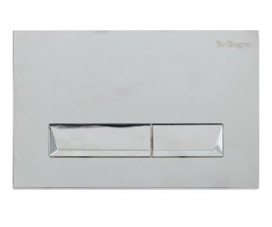 Кнопка смыва BelBagno Marmi BB010-MR-CHROME, хром глянцевый