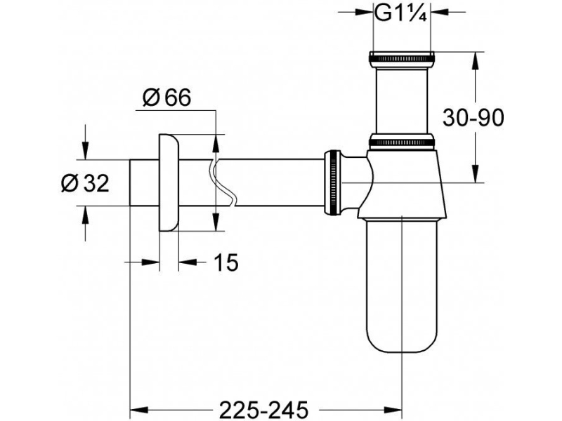 Купить Сифон для раковины Grohe 28920000