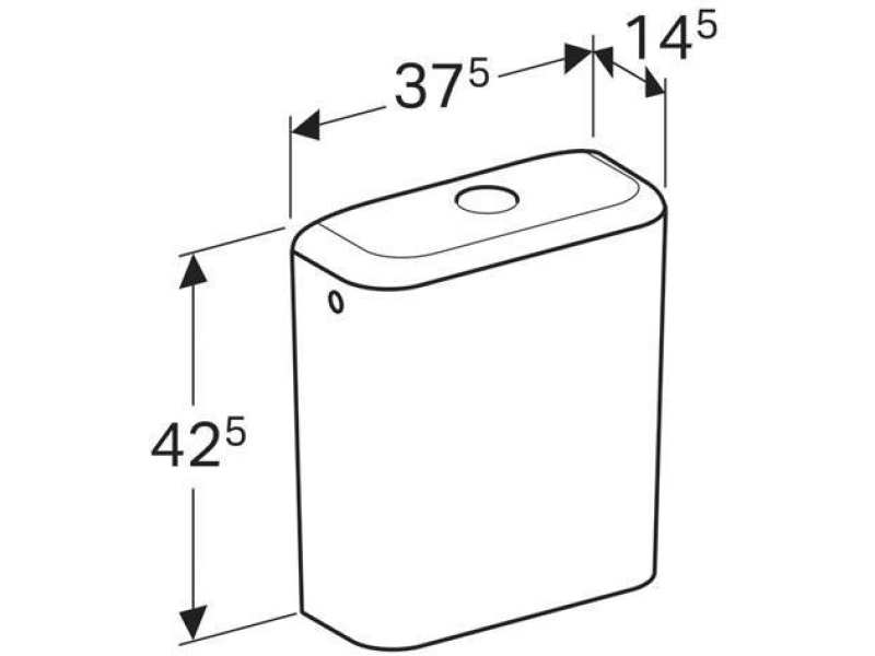 Купить Сливной бачок Geberit iCon 229420000