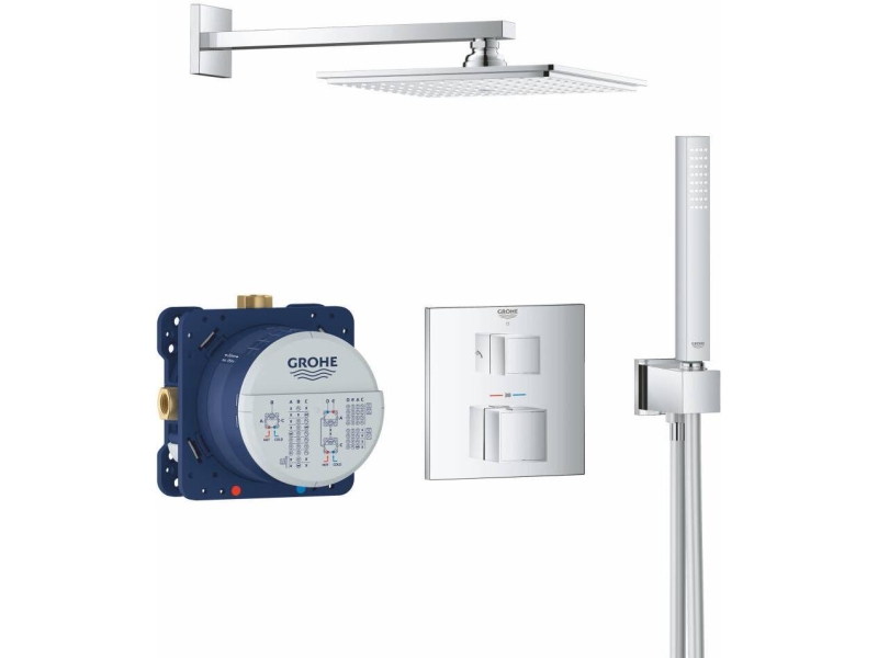 Купить Душевая система Grohe Grohtherm Cube 34741000