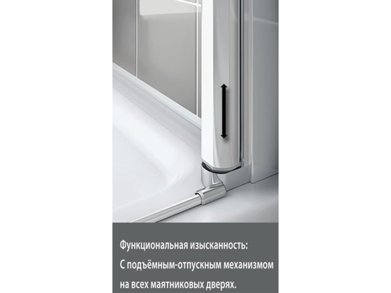 Купить Душевая дверь Kermi Cada XS CK1KR07520VPK 75 см правая