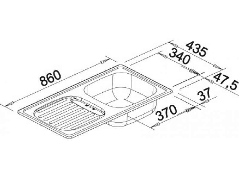 Купить Мойка Blanco Flex 511917