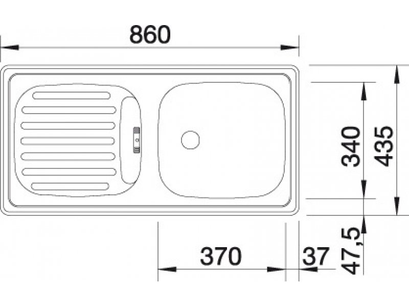 Купить Мойка Blanco Flex 511917