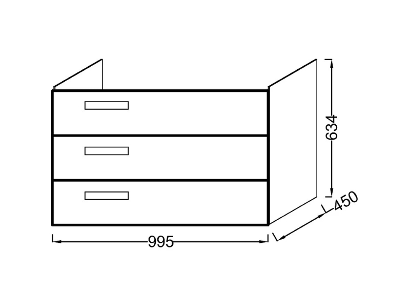 Купить Тумба с раковиной Jacob Delafon Rythmik EB1310-E70+EXN112-Z-00 коричневый