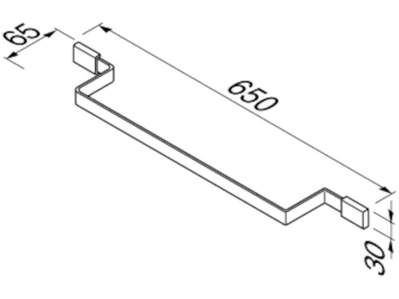 Купить Полотенцедержатель Geesa Aim 918407-02-65