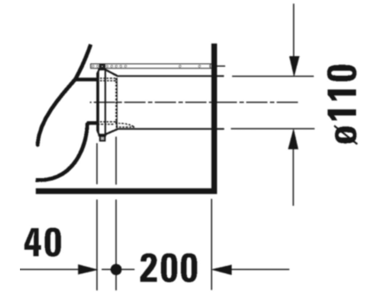 Купить 2002090000 D-NEO Унитаз 370x650, напольный, Rimless®