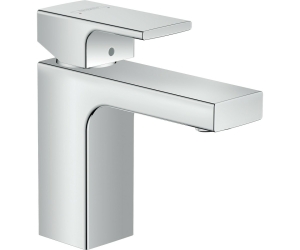 Смеситель для раковины 100, с металлическим сливным гарнитуром Hansgrohe Vernis Shape 71568000, хром