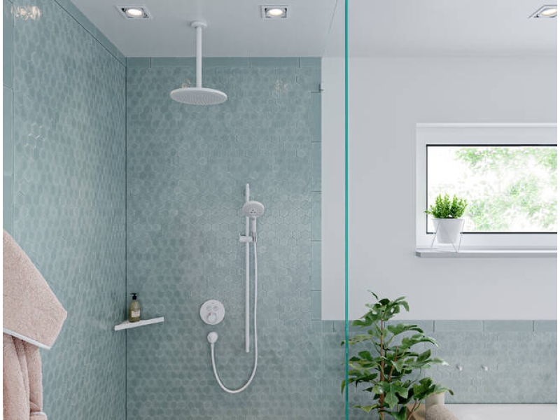 Купить Верхний душ Hansgrohe Croma 280 1 режим 26220700, матовый белый