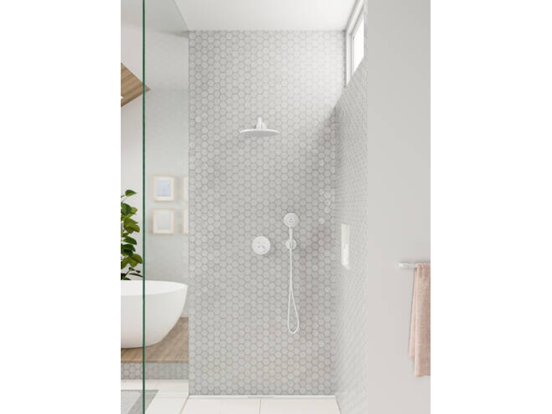 Купить Верхний душ Hansgrohe Croma 280 1 режим 26220700, матовый белый