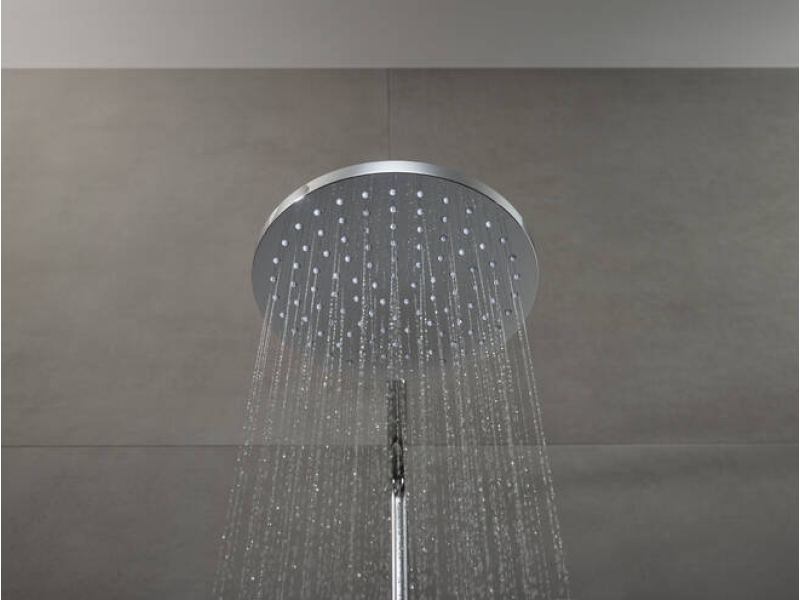 Купить Душевая система Showerpipe 200 1jet с термостатом для ванны Hansgrohe Vernis Blend 26274000, хром