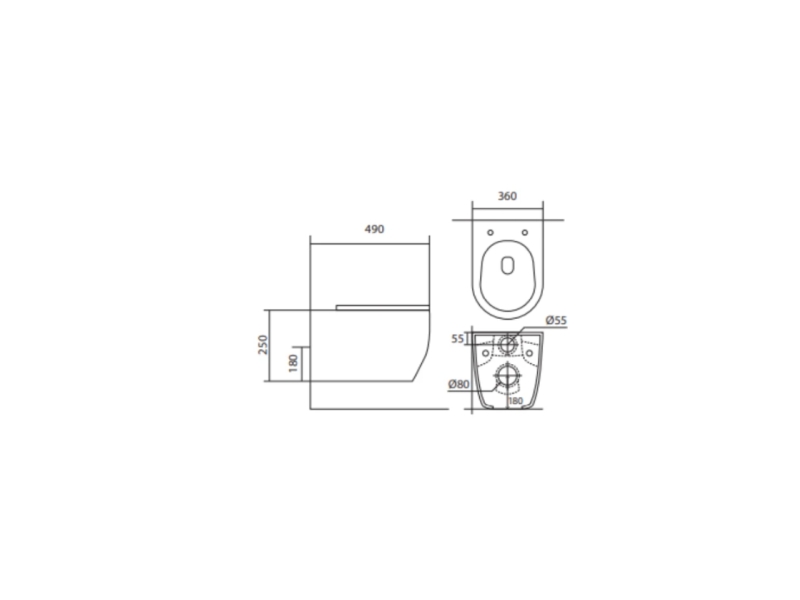 Купить Set AQUATEK ЕВРОПА (рама AQUATEK Standard INS-0000012+звукоизоляционная прокладка+унитаз ЕВРОПА AQ1106-00+тонкое сиденье с механизмом плавного закрыва