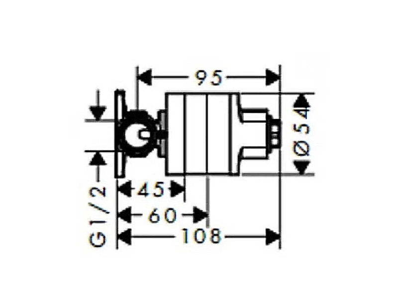 Купить 29235180 HG скрытая часть для бидетте