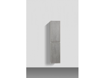 Шкаф-пенал подвесной BelBagno Pietra PIETRA-1500-2A-SC-SCM, 37 х 43 х 150 см, цвет серый (stucco cemento)