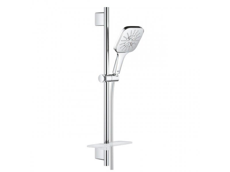 Купить Душевой гарнитур Grohe Rainshower SmartActive 130 Cube, 26583000, хром