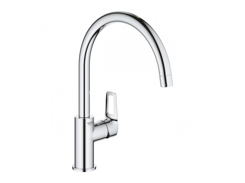 Купить Смеситель Grohe BauLoop 31368001 для кухонной мойки, высокий излив