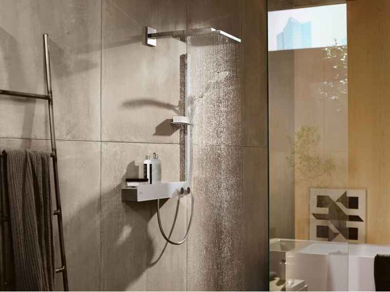 Купить Верхний душ Hansgrohe Raindance 26238000, 30х30 см, 1 режим струи, с держателем, хром