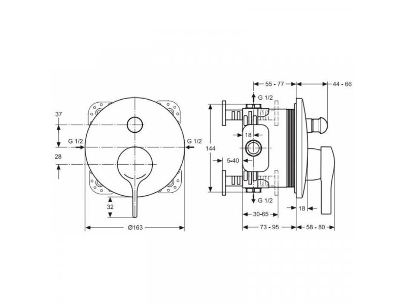 Купить Смеситель Ideal Standard Melange A4720AA для ванны