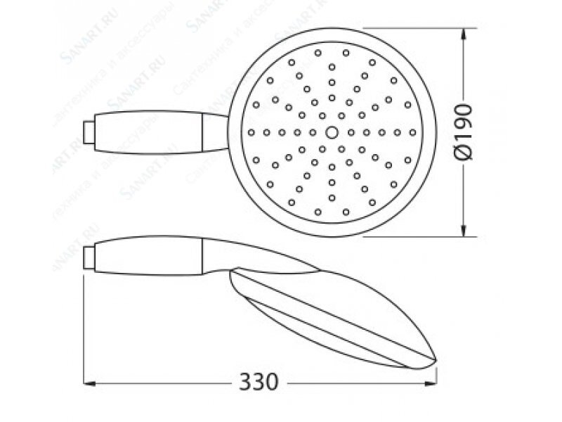 Купить Ручной душ Migliore Ricambi ML.RIC-33.104