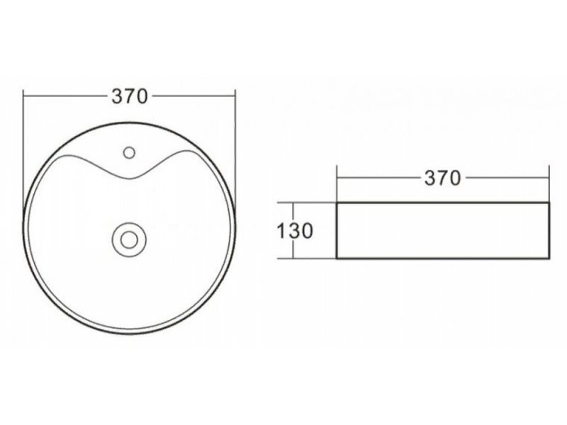 Купить Раковина BelBagno BB1400 накладная 37 х 37 х 13 см