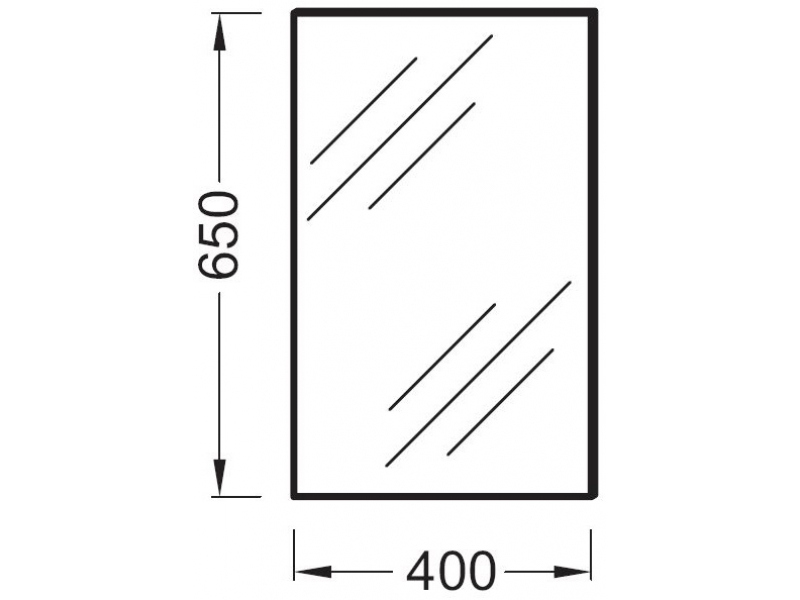 Купить Зеркало Jacob Delafon Rythmik 40 см, EB1044-NF