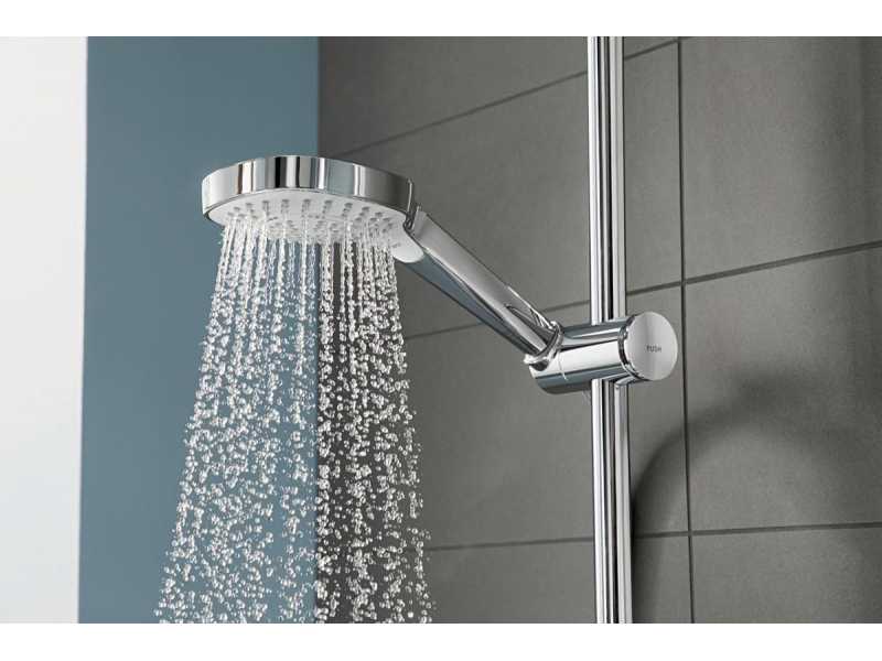 Купить Душевой гарнитур Hansgrohe 26590400 Croma Select E Multi, штанга 90 см, белый/хром