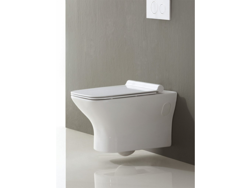 Купить Подвесной унитаз BelBagno Romano BB248CHR, безободковый