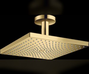 Верхний душ Hansgrohe Raindance E 300 Air 1jet 26250990, золото