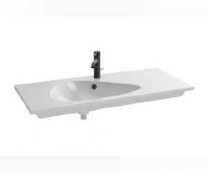 Раковина мебельная Jacob Delafon Nouvelle Vague EXAR112-Z-00, накладная, белый глянцевый, 81 х 51 см