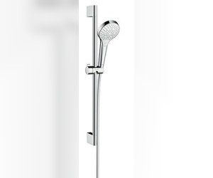 Душевой гарнитур Hansgrohe Croma Select S Multi EcoSmart 26561400, штанга 65 см, белый/хром