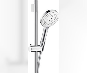 Душевой гарнитур Hansgrohe Raindance Select S 120 3jet 26631400, белый/хром, 120 мм