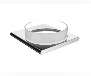 Полочка Keuco Edition 400 11549 019000 в комплекте с матовой хрустальной чашей для мелочей