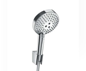 Душевой гарнитур Hansgrohe Raindance Select S 120 PowderRain Porter 27668000, хром, шланг 160 см