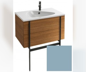 Тумба под раковину Jacob Delafon Nouvelle Vague 80 см, EB3030-G91, цвет - аквамарин глянцевый