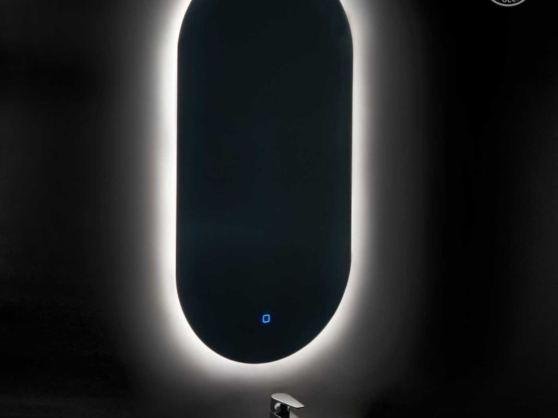 Зеркало Акватон Альто 60 x 110 см c подсветкой, белый, 1A256502A1010