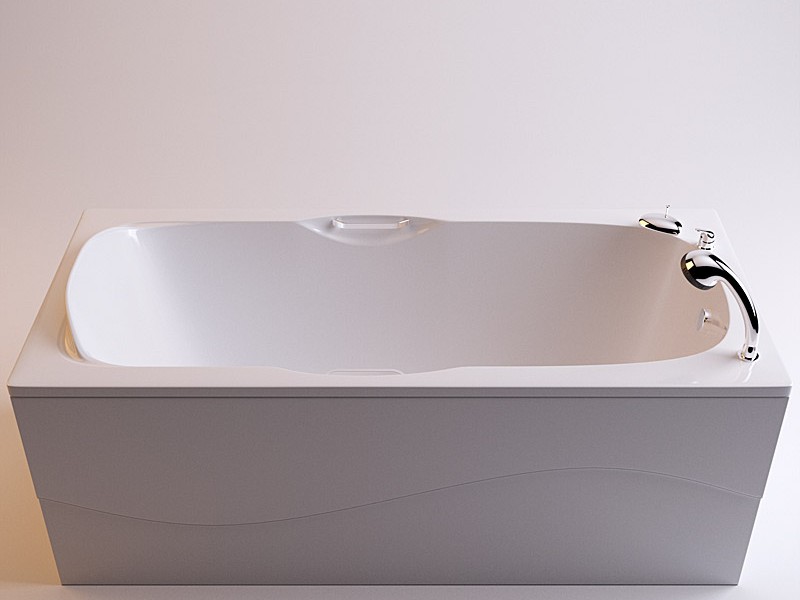 Ванна из искусственного камня Фэма Алассио 150 x 75 см
