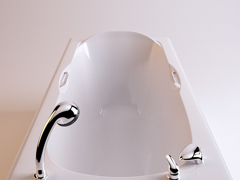 Ванна из искусственного камня Фэма Алассио 150 x 75 см