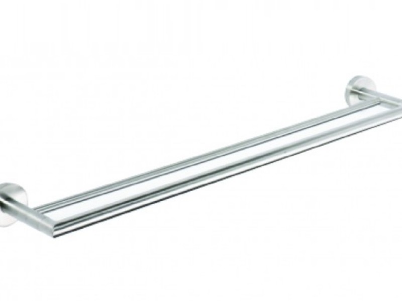 Полотенцедержатель двойной Bemeta Neo 104204055 65.5 x 12 x 5.5 см, хром матовый