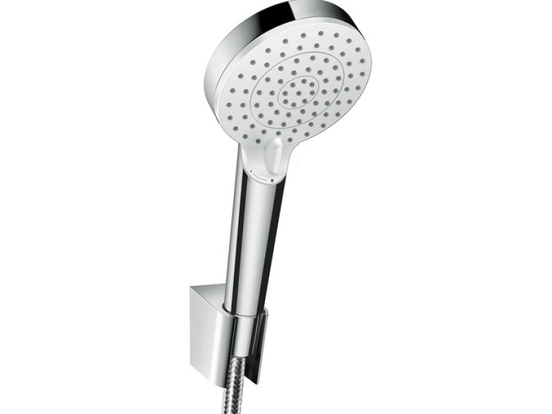 Душевой гарнитур Hansgrohe Crometta Vario 26691400, шланг 125 см, белый/хром