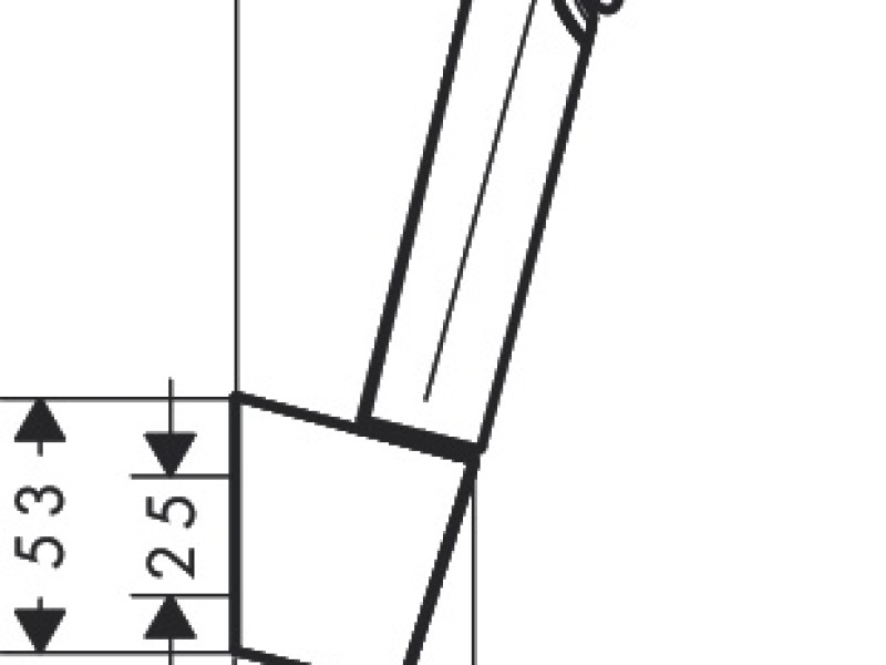 Душевой гарнитур Hansgrohe Crometta Vario 26691400, шланг 125 см, белый/хром