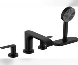 Смеситель Hansgrohe Vivenis на борт ванны, черный матовый, 75444670