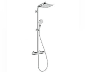 Душевая система Hansgrohe Crometta E 240 1jet Showerpipe EcoSmart 27281000