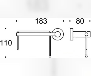 Держатель туалетной бумаги Colombo PLUS W4908 SX