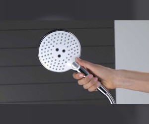 Душевой гарнитур Hansgrohe Raindance Select S 120 EcoSm/UComfort 90 см, белый/хром (26323400)