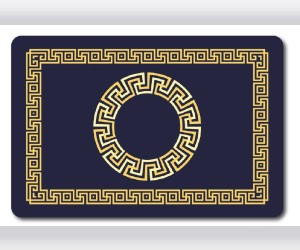 Коврик для ванной Veragio Carpet VR.CPT-7160.18, 60 х 40 см, рисунок Sparta