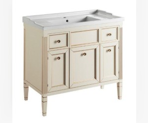 Тумба под раковину Caprigo Albion promo 100 см, 33325, цвет B-002 bianco antico